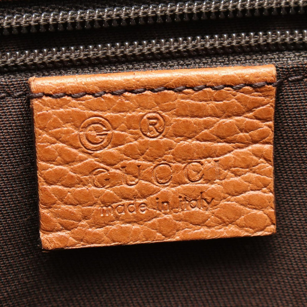 Gucci Tote Bag 2-Way Camel Leather — view 4