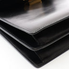Celine Handbag Black Leather Gancini — view 7