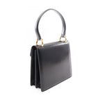 Celine Handbag Black Leather Gancini — view 2