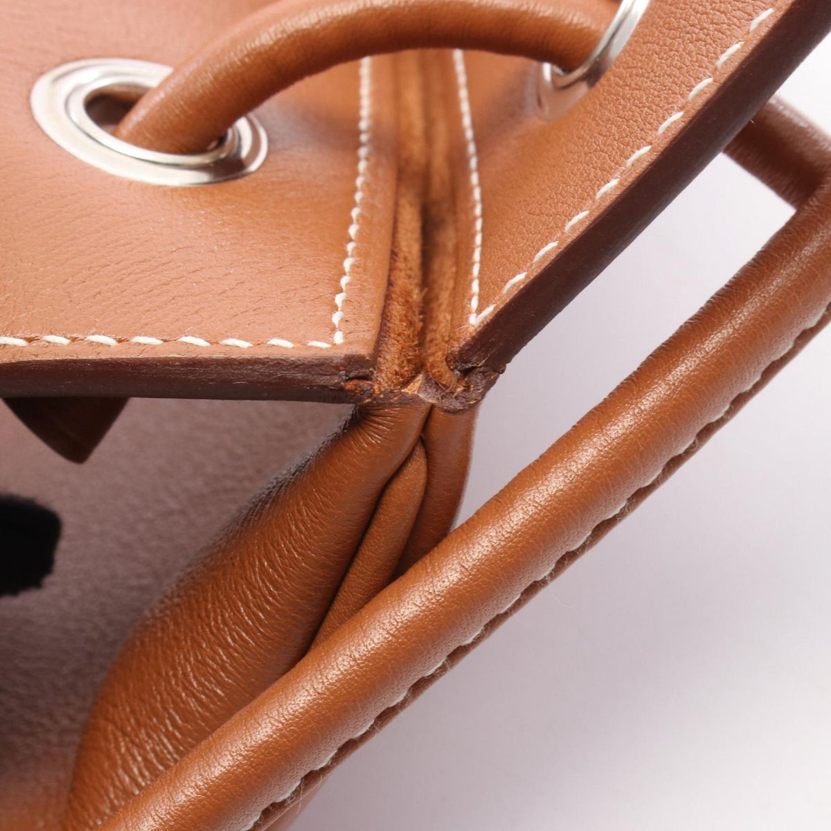 Hermes Shoulder Bag Aline Mini Gold Leather — view 7
