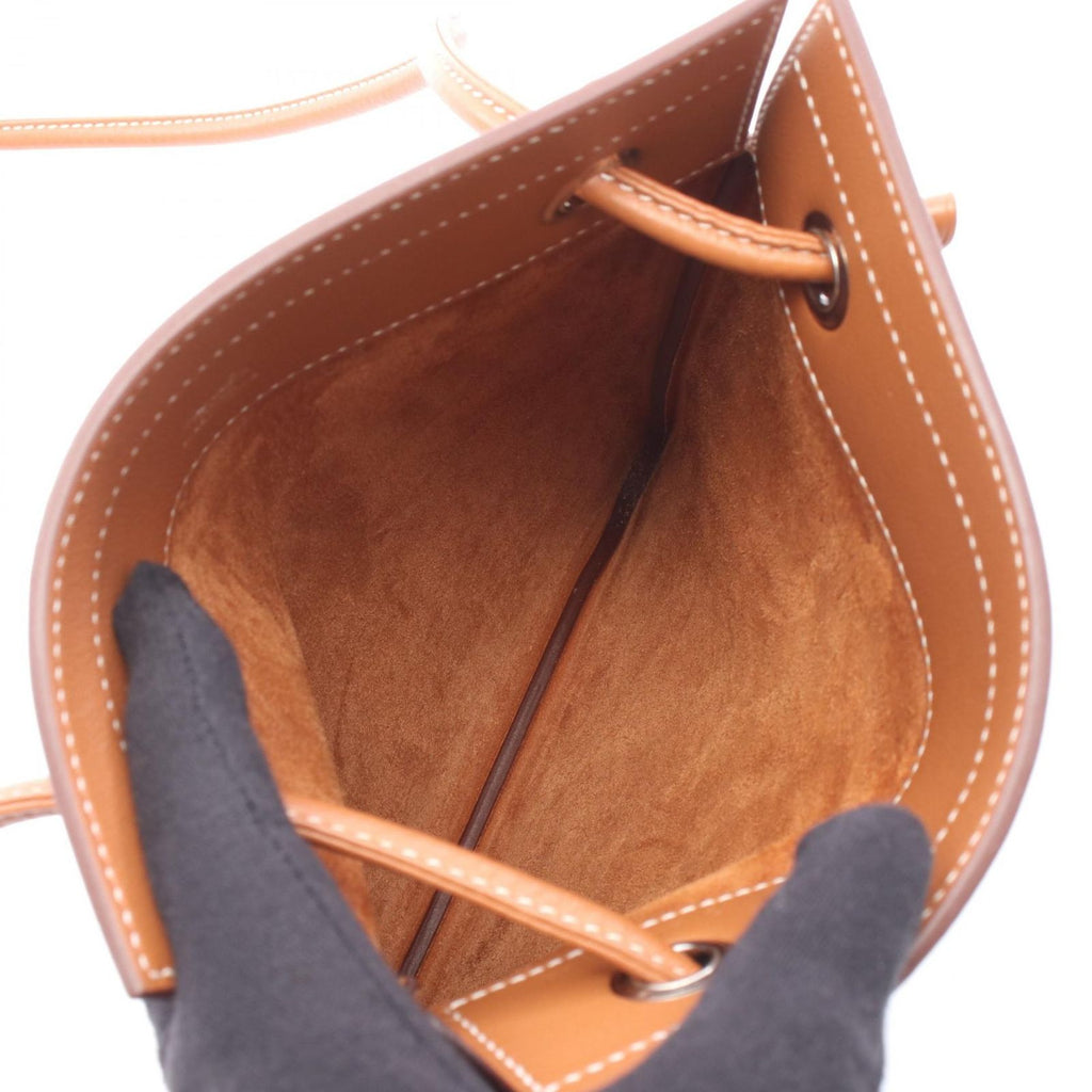 Hermes Shoulder Bag Aline Mini Gold Leather — view 3