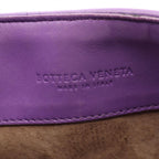 Bottega Veneta Shoulder Bag Olympia Intrecciato Purple Leather — view 4