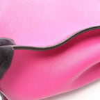 Fendi Handbag Peekaboo Regular Magenta Leather — view 8