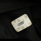 Chanel Tote Bag Triple CC Logo Black Caviar Leather Chain — view 5