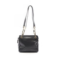 Chanel Tote Bag Triple CC Logo Black Caviar Leather Chain