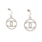 Chanel Earrings CC Logo — view 3