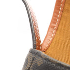 Celine Shoulder Bag Triomphe Mini Besace Brown Black Leather — view 5