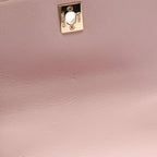 Chanel Shoulder Bag Mini Flap Quilted 2-Way Baby Pink Caviar Leather Business — view 6