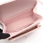Chanel Shoulder Bag Mini Flap Quilted 2-Way Baby Pink Caviar Leather Business — view 3