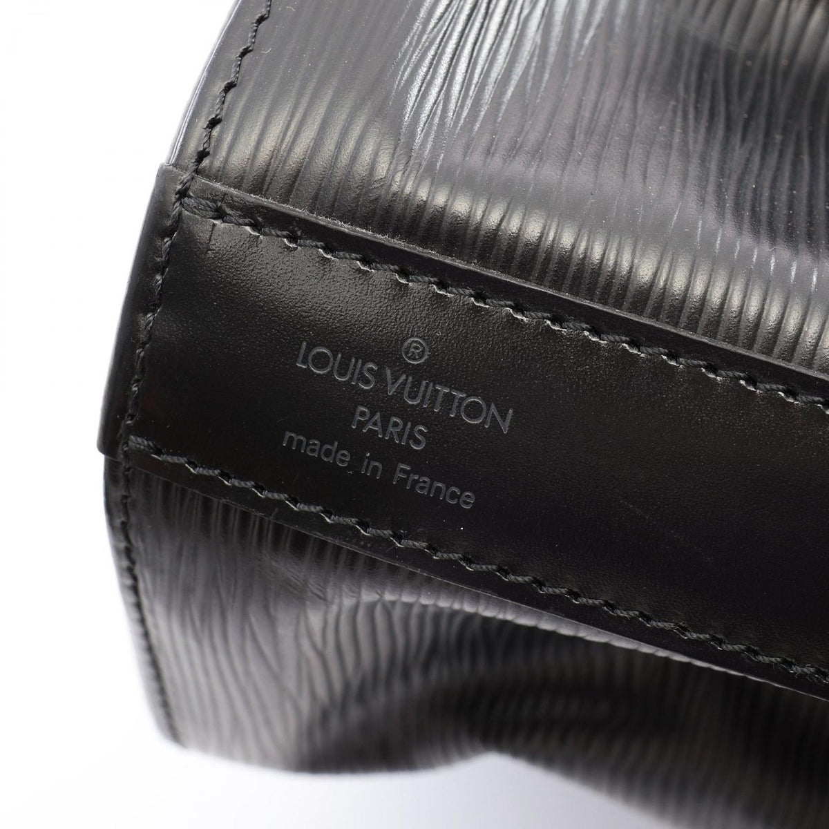 Louis Vuitton Shoulder Bag Sac D'epaule PM Noir Leather — view 4