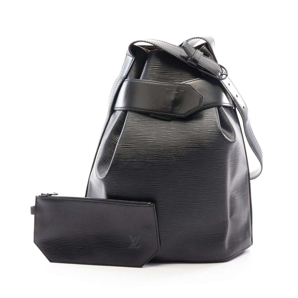 Louis Vuitton Shoulder Bag Sac D'epaule PM Noir Leather