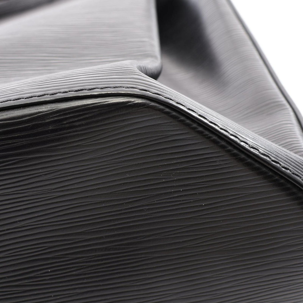 Louis Vuitton Shoulder Bag Sac D'epaule PM Noir Leather — view 7