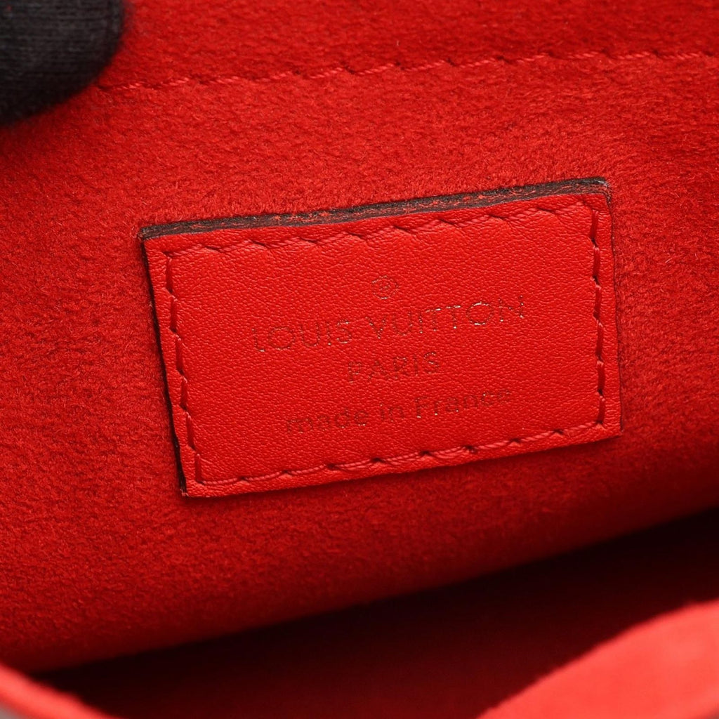 Louis Vuitton Handbag Locky BB Monogram Coquelicot 2-Way Cerise Leather — view 4