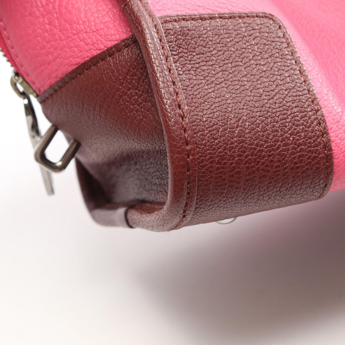 Loewe Handbag Amazona 28 Pink Brown Rose Leather — view 5
