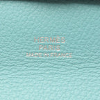 Hermes Coin Purse Bastia Verso Malachite Blue Atole — view 4