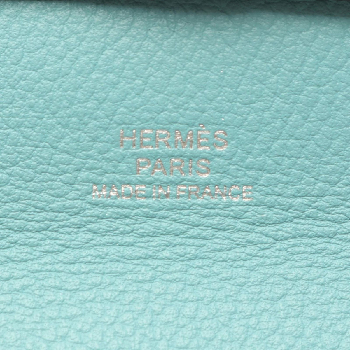 Hermes Coin Purse Bastia Verso Malachite Blue Atole — view 4