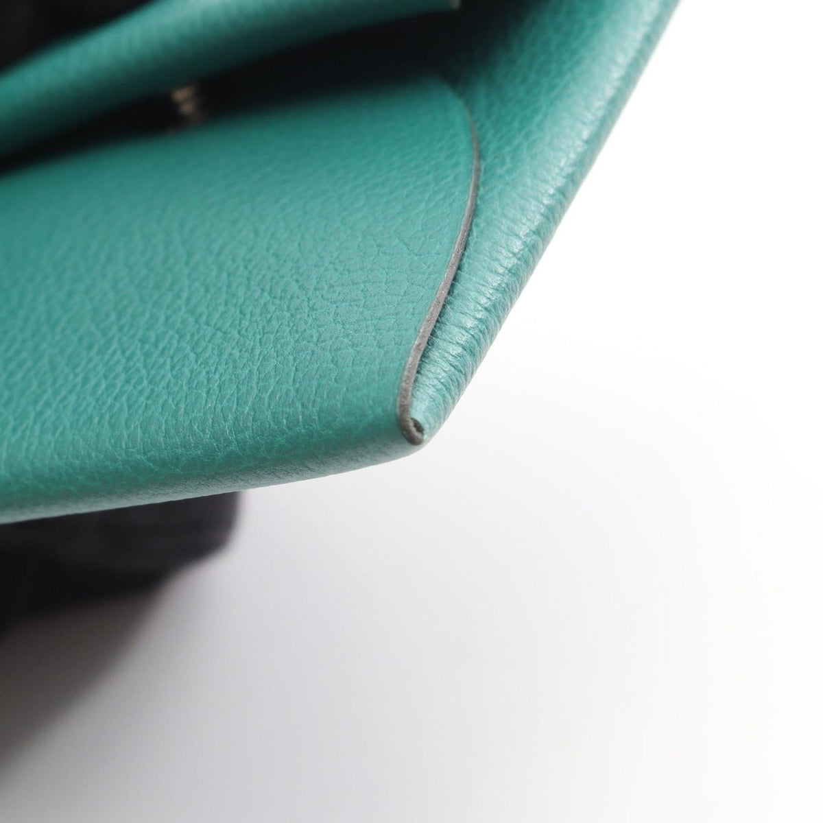 Hermes Coin Purse Bastia Verso Malachite Blue Atole — view 8