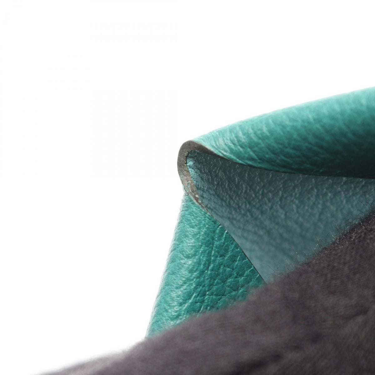 Hermes Coin Purse Bastia Verso Malachite Blue Atole — view 6