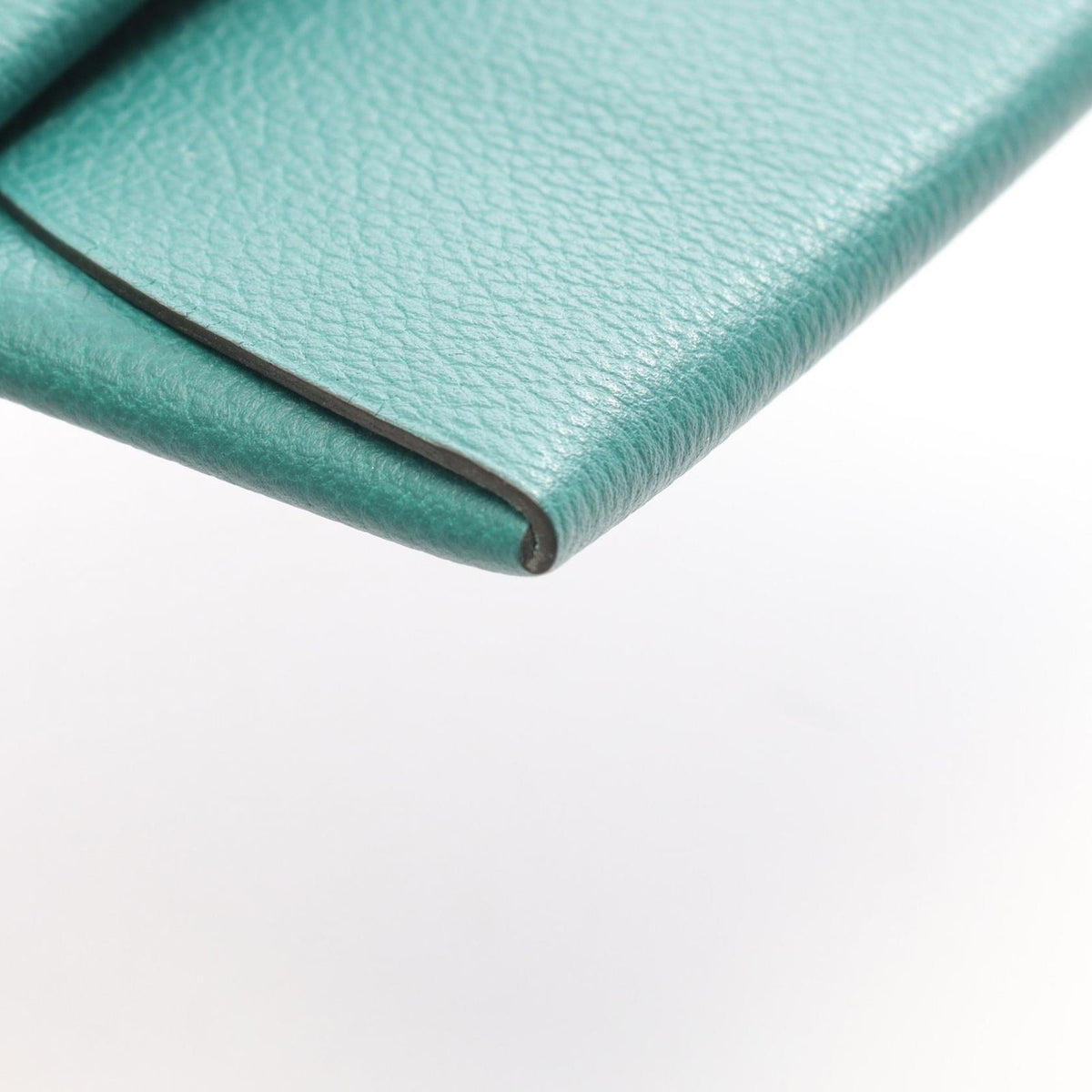 Hermes Coin Purse Bastia Verso Malachite Blue Atole — view 7