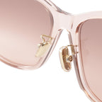 Dior Sunglasses Petit CD Clear Pink Brown Eyewear — view 6