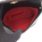 Chanel Shoulder Bag Quilted Faux Pearl Black Lambskin — view 3