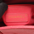 Chanel Shoulder Bag Quilted Bucket 2-Way Pink Caviar Leather Chain — view 4