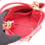 Chanel Shoulder Bag Quilted Bucket 2-Way Pink Caviar Leather Chain — view 3