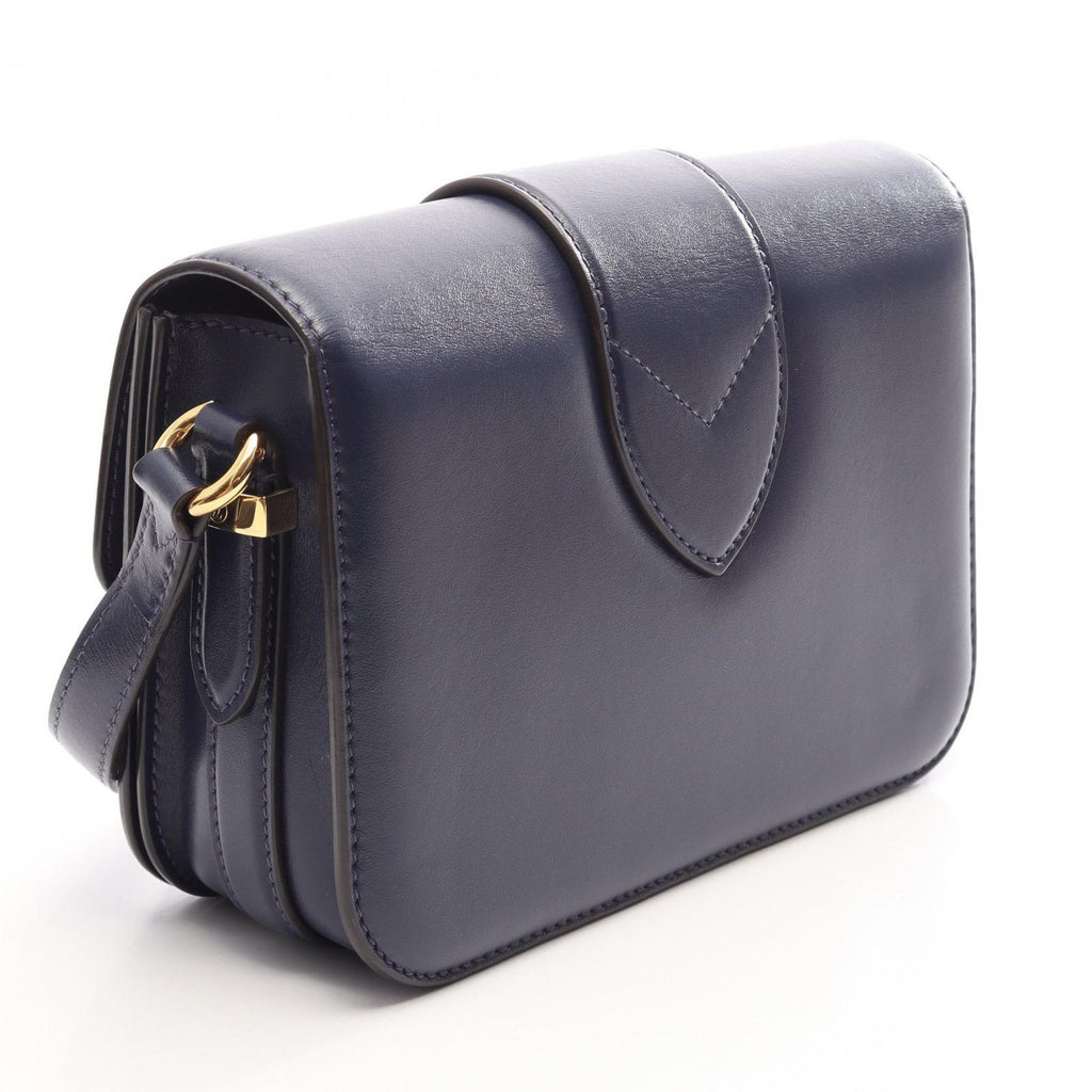 Louis Vuitton Shoulder Bag LV Pont 9 LV Neuf Bleu Nuit Leather — view 2