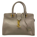 Saint Laurent Paris Handbag Baby Cabas Gray Leather