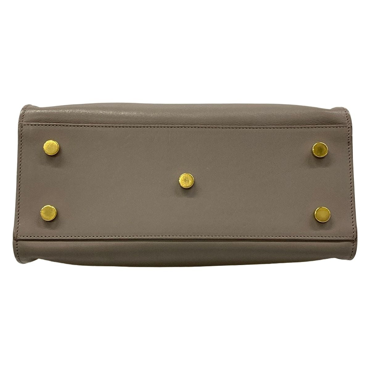 Saint Laurent Paris Handbag Baby Cabas Gray Leather — view 5