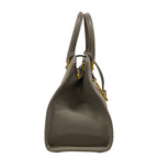 Saint Laurent Paris Handbag Baby Cabas Gray Leather — view 2