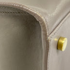 Saint Laurent Paris Handbag Baby Cabas Gray Leather — view 6
