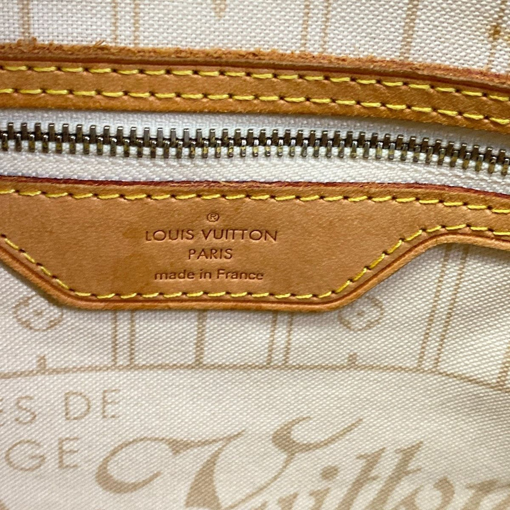Louis Vuitton Tote Bag Damier Neverfull MM Azur — view 8