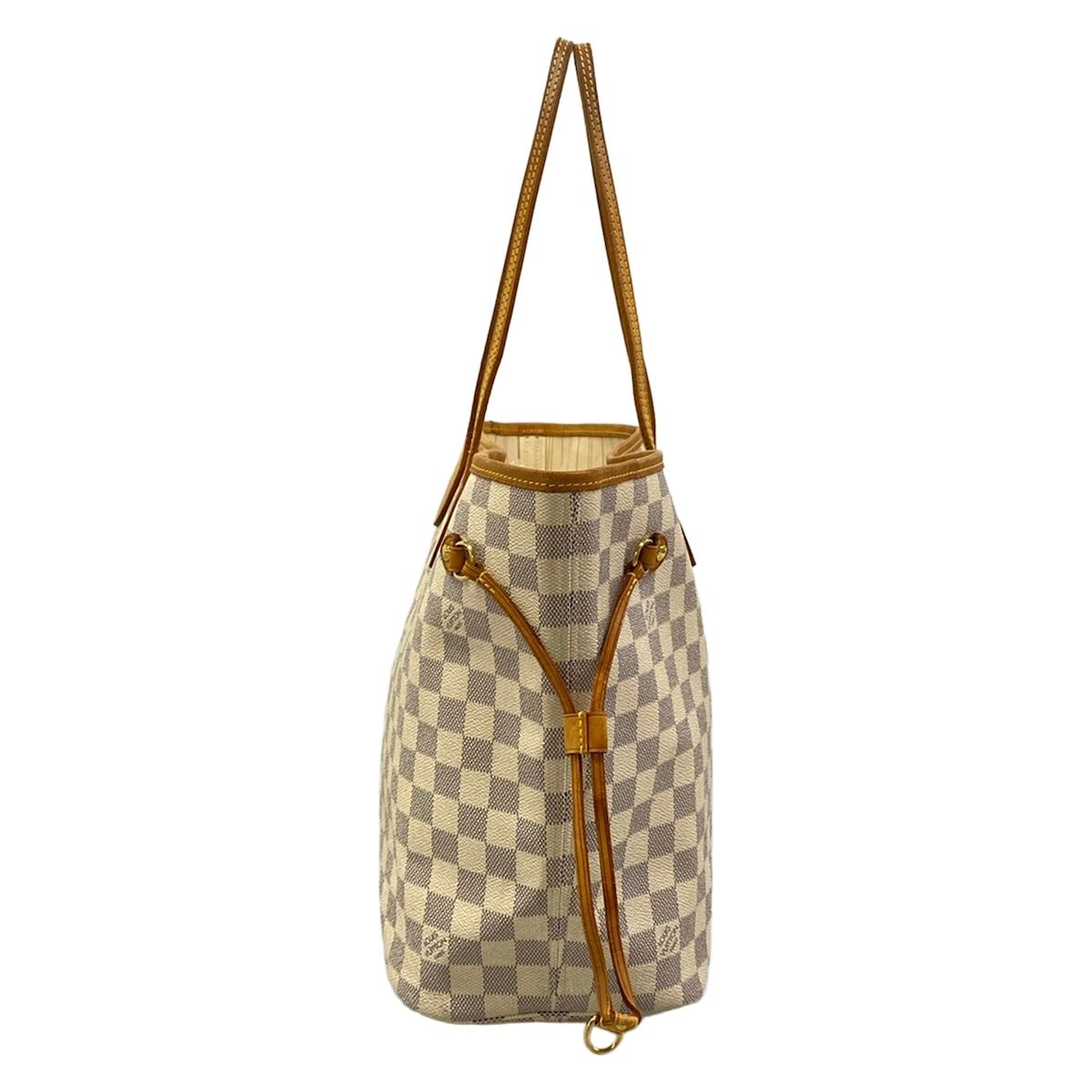 Louis Vuitton Tote Bag Damier Neverfull MM Azur — view 2