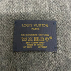 Louis Vuitton Scarf Echarpe Monogram Gradient Noir Wool Cashmere — view 2