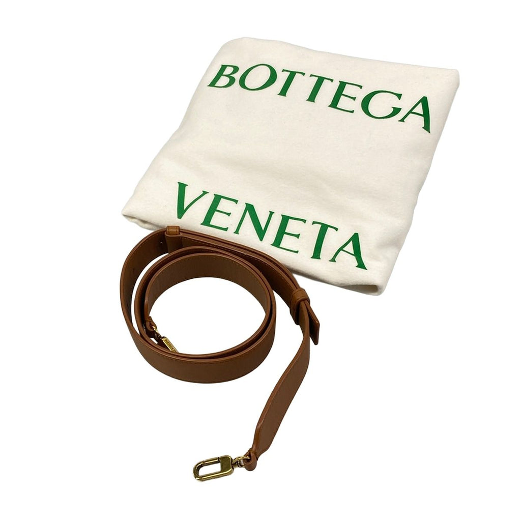 Bottega Veneta Medium Bauletto Bowling Bag Intrecciato Brown Leather — view 8