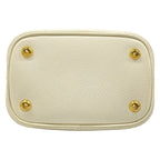 Prada Handbag Panier Small White Leather — view 5