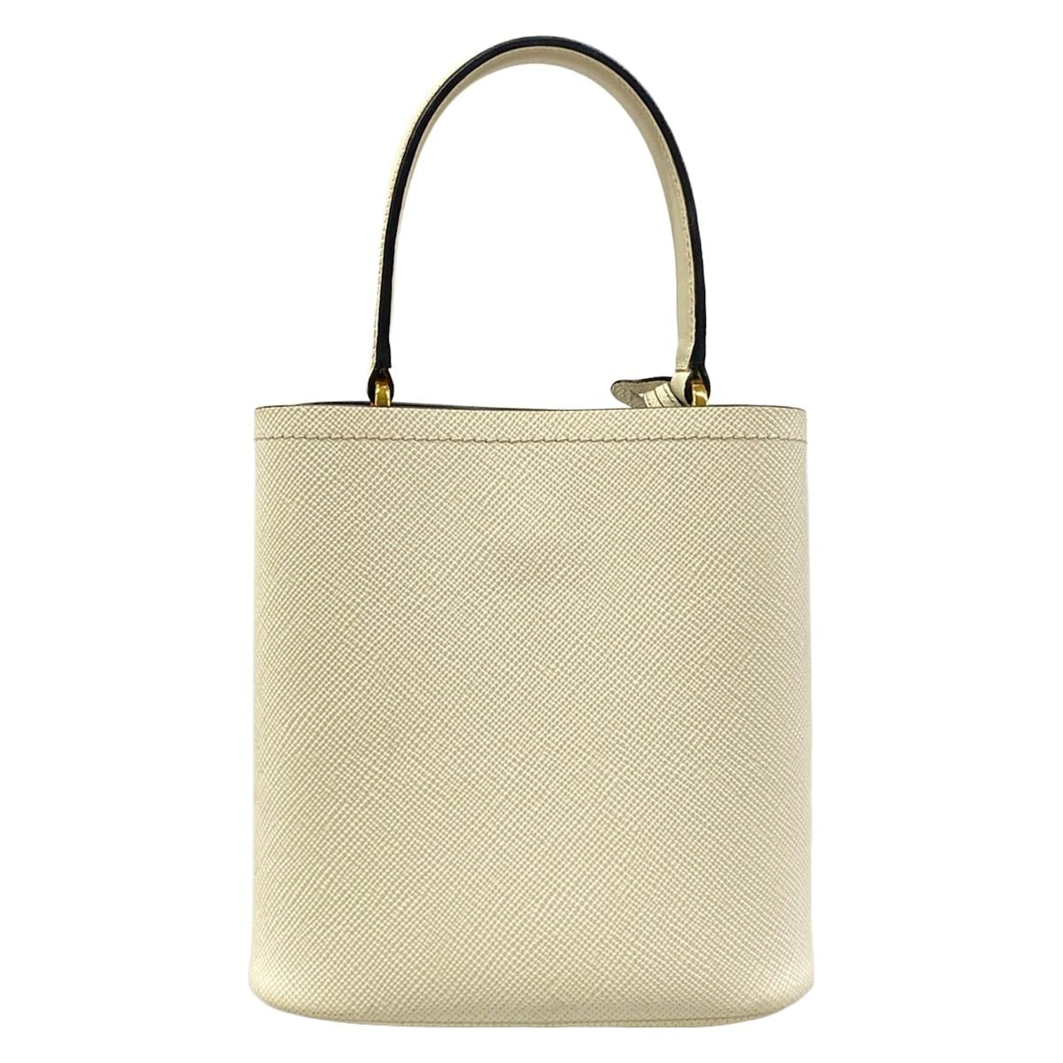 Prada Handbag Panier Small White Leather — view 3