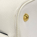 Prada Handbag Panier Small White Leather — view 6