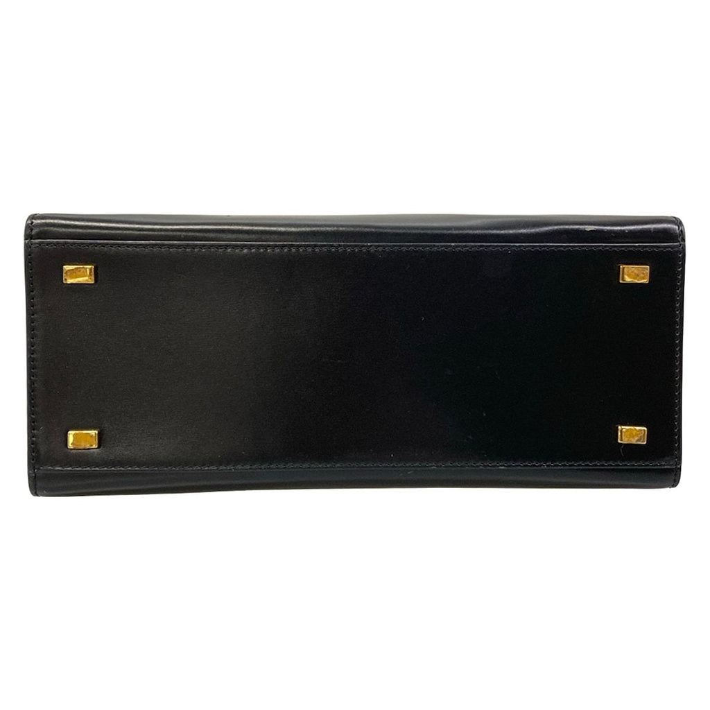 Celine Handbag Gancini Black Leather — view 5