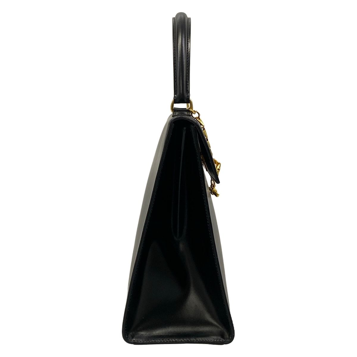 Celine Handbag Gancini Black Leather — view 2