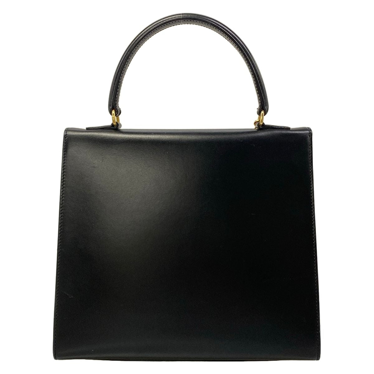 Celine Handbag Gancini Black Leather — view 3