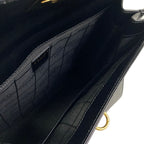 Celine Handbag Gancini Black Leather — view 7