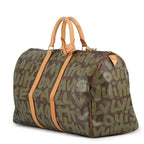 Louis Vuitton Boston Bag Monogram Graffiti Keepall 50 — view 2