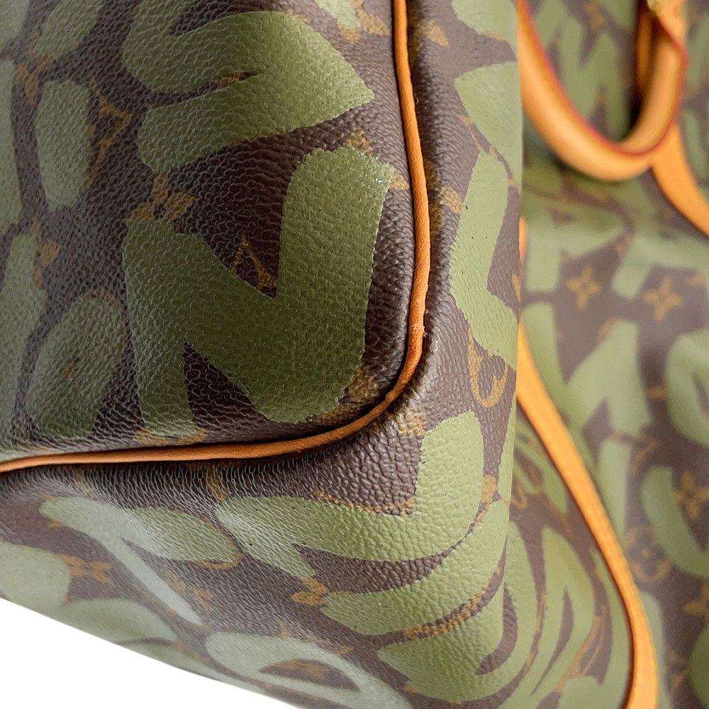 Louis Vuitton Boston Bag Monogram Graffiti Keepall 50 — view 7