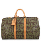 Louis Vuitton Boston Bag Monogram Graffiti Keepall 50
