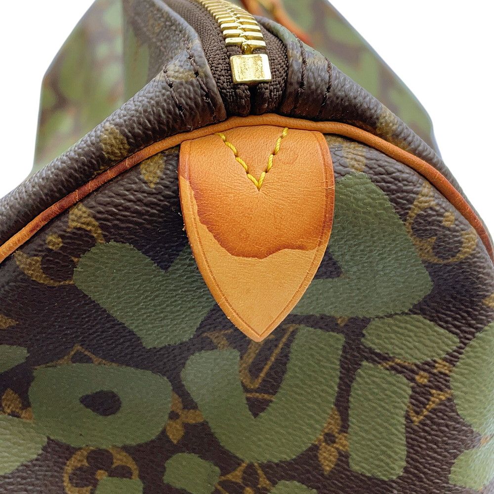 Louis Vuitton Boston Bag Monogram Graffiti Keepall 50 — view 8