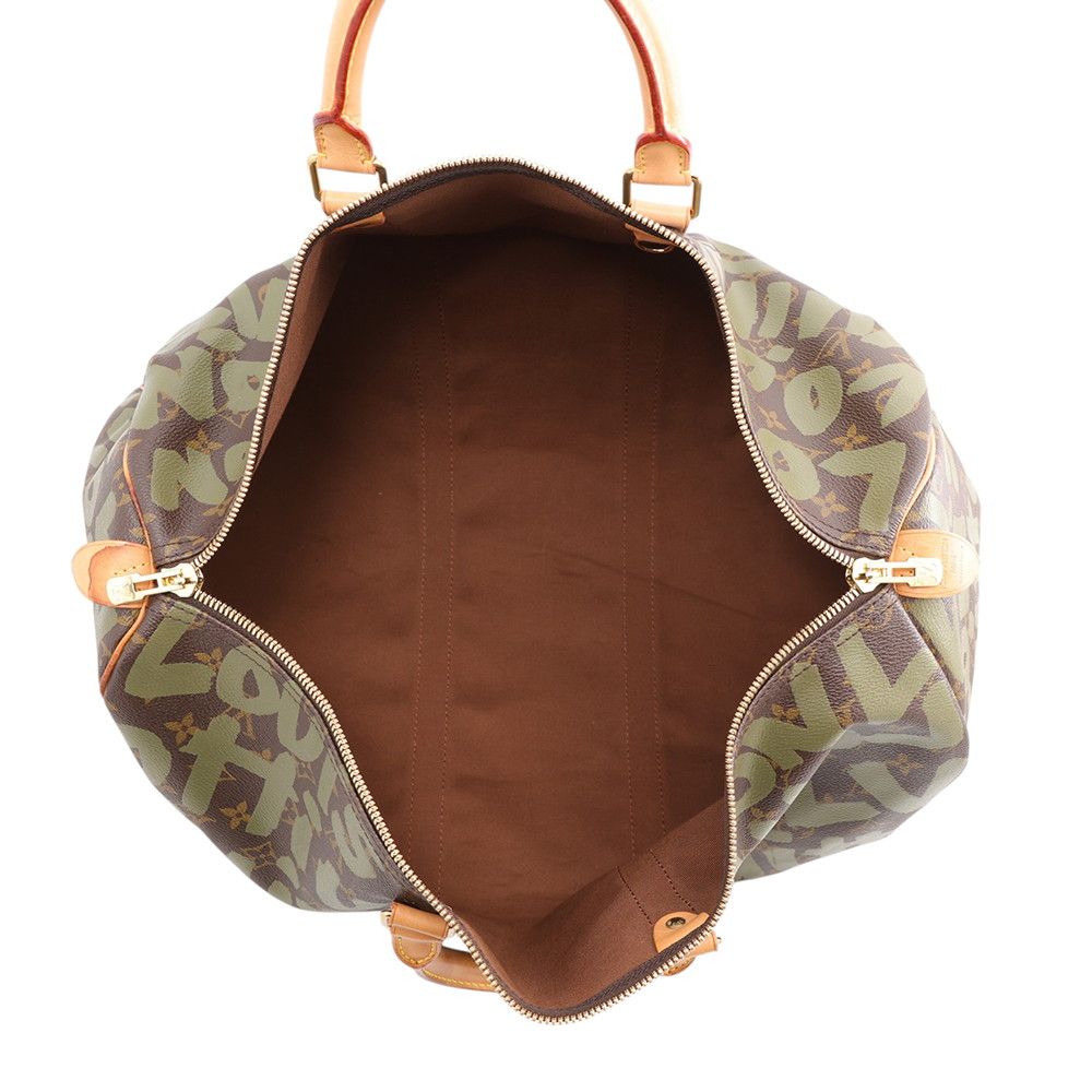Louis Vuitton Boston Bag Monogram Graffiti Keepall 50 — view 4