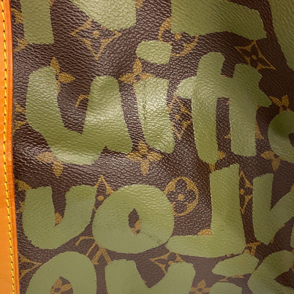 Louis Vuitton Boston Bag Monogram Graffiti Keepall 50 — view 6