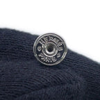 Hermes Earrings Mini Pop H Black Silver — view 5